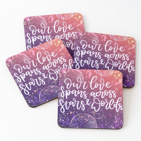 Item preview, Our Love Spans Across Stars and Worlds designed and sold by joyfulreader03.
