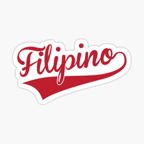 "Filipino" Sticker for Sale by banwa Redbubble