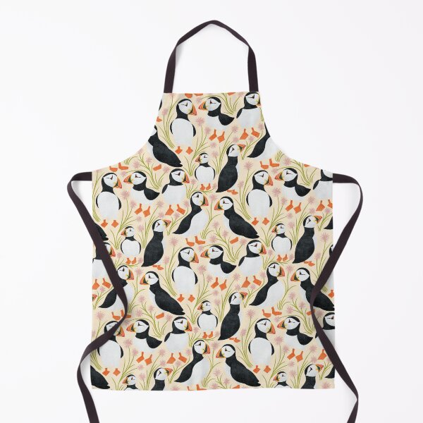 Item preview, Floral Puffins designed and sold by RebeccaFlaherty.