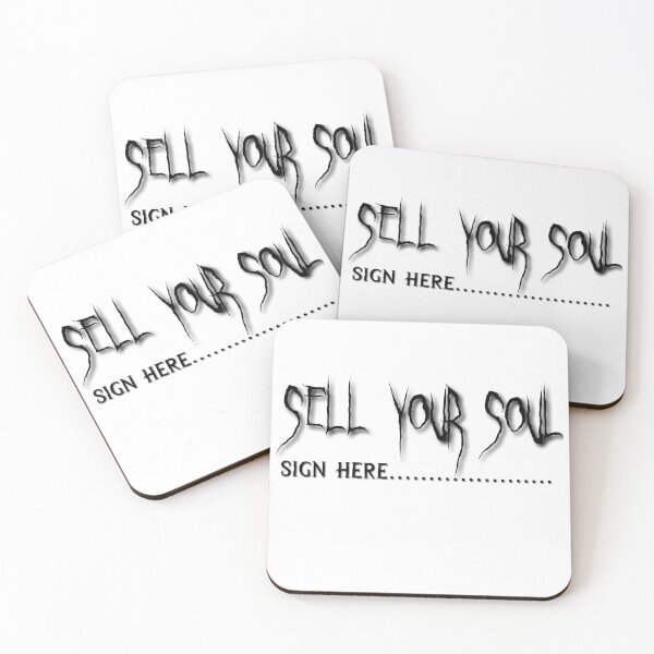 Item preview, Sell your soul - Sign here designed and sold by Kimbeere.