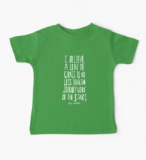 Whitman: Leaf of Grass Baby Tee