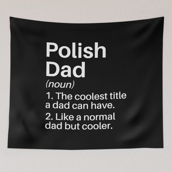 Item preview, Polish Dad Funny Definition: Polish Dad Gift: Poland Pride designed and sold by Adexyl.