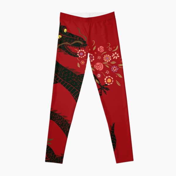 Dragon, Flower Breathing Leggings