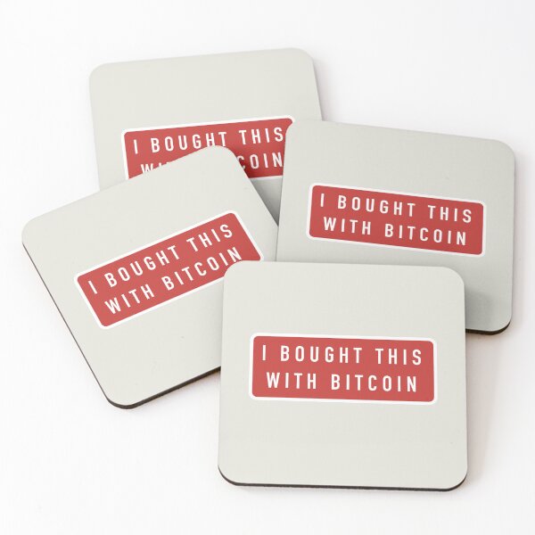 Item preview, Crypto Bitcoin - I bought this with Bitcoin designed and sold by Crypmetal.