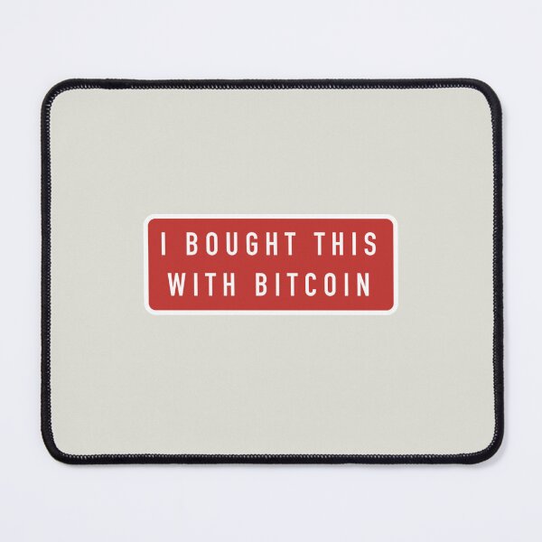 Item preview, Crypto Bitcoin - I bought this with Bitcoin designed and sold by Crypmetal.