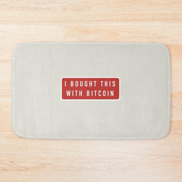 Item preview, Crypto Bitcoin - I bought this with Bitcoin designed and sold by Crypmetal.