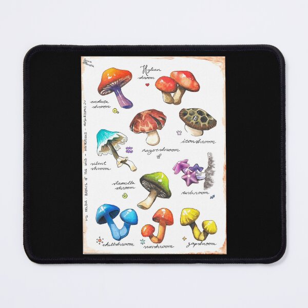 Item preview, BOTW mushrooms Photographic Print designed and sold by JezenbelLuiz.
