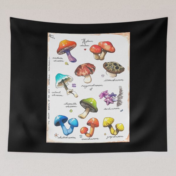 Item preview, BOTW mushrooms Photographic Print designed and sold by JezenbelLuiz.