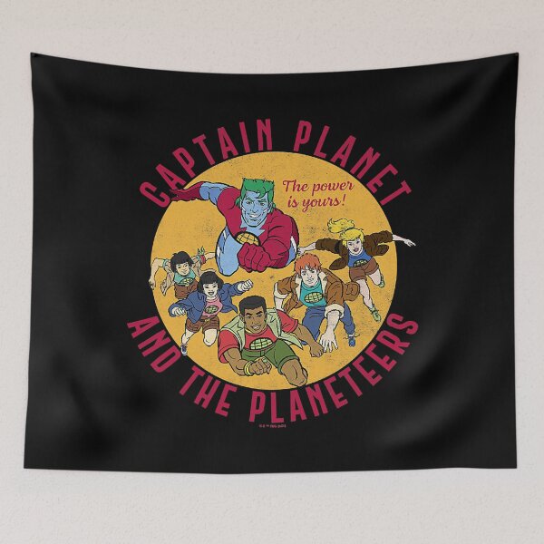 Item preview, Captain Planet And The Planeteers Retro Logo designed and sold by JezenbelLuiz.