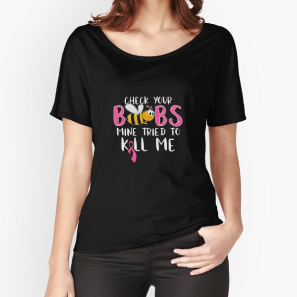 Show Me Your Boobs Joke Tatas Tits Breast Cancer Boob s T-Shirt