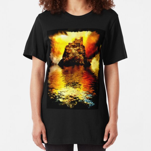 Whitby Abbey Slim Fit T-Shirt