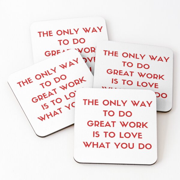 Item preview, The only way to do great work is to love what you do designed and sold by Inspirationmotivation.