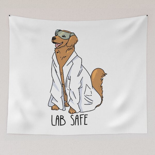 Item preview, Lab safe Sticker designed and sold by JezenbelLuiz.