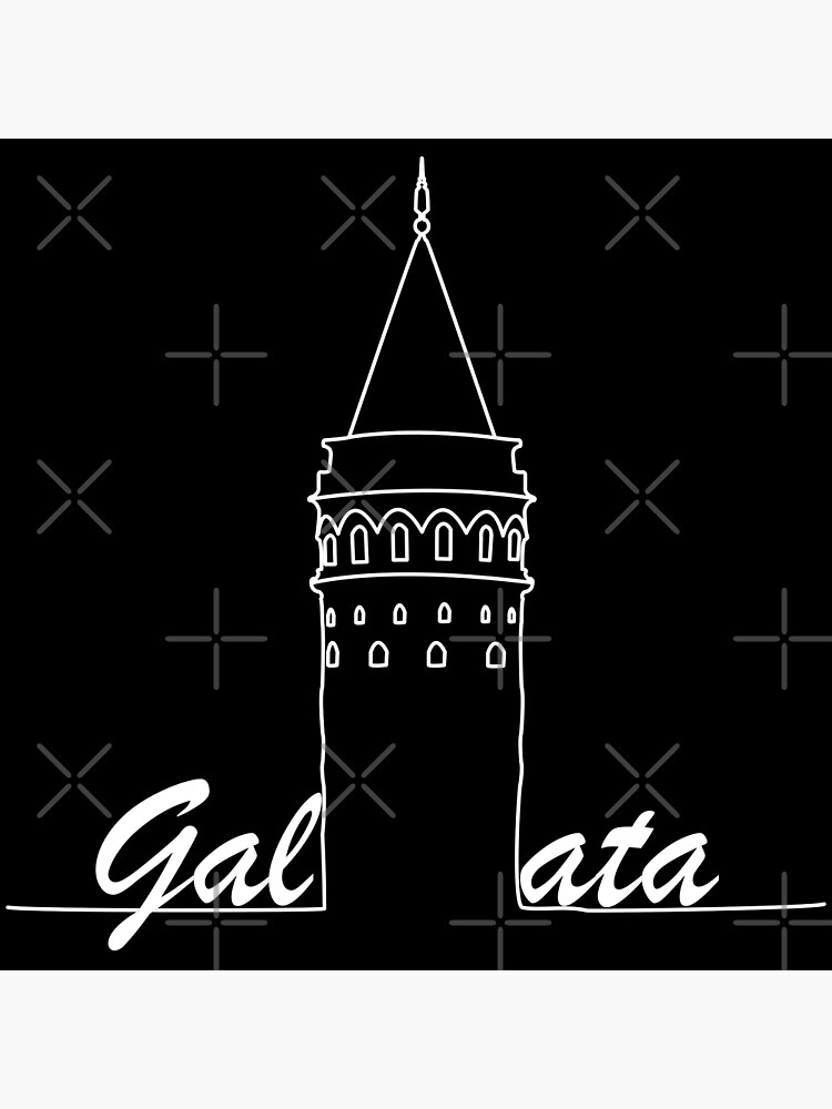 "Galata Tower Galata Kulesi" Poster for Sale by DECouple Redbubble