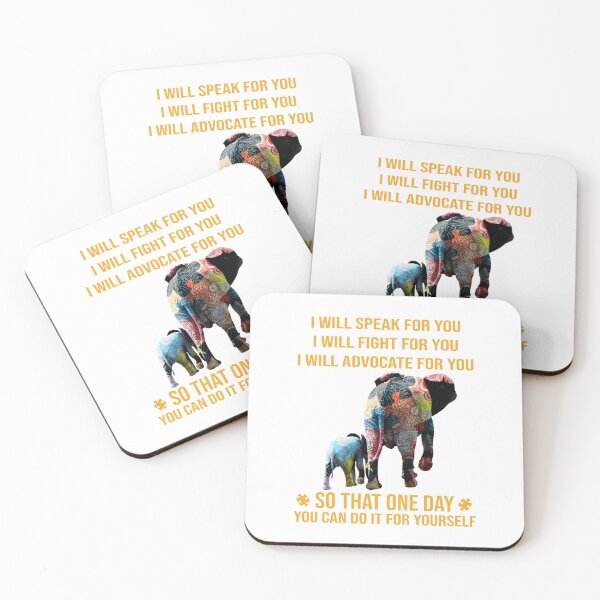 Item preview, I Will Speak For You - I Will Fight For You - I Will Advocate For You - So That One Day You Can Do It For Yourself designed and sold by GoldenBuffalo79.