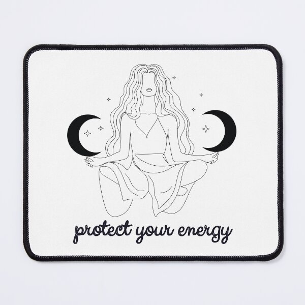 Item preview, protect your energy DARK DESIGN designed and sold by selfesteeem.
