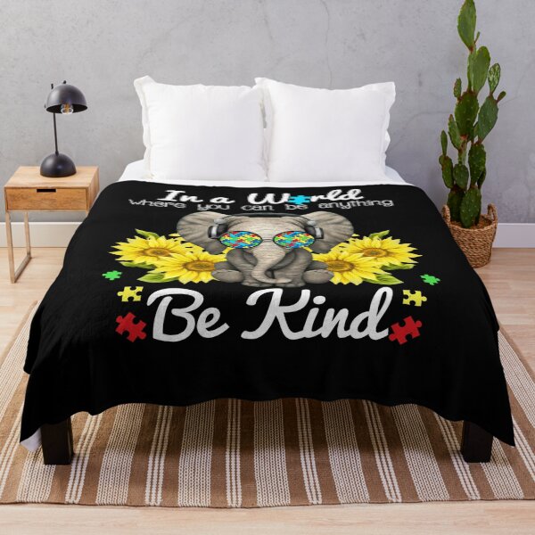 Item preview, In A World Where You Can Be Anything - Be Kind designed and sold by GoldenBuffalo79.