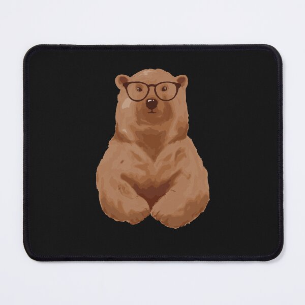 Item preview, Bear with glasses designed and sold by DerSenat.