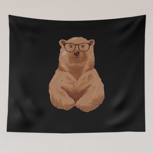 Item preview, Bear with glasses designed and sold by DerSenat.