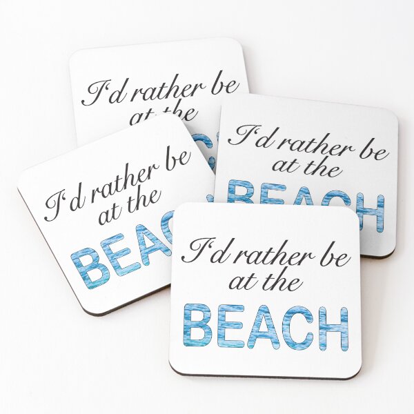 Item preview, I’d Rather Be At The Beach By Tanya C Smith  designed and sold by Tanya C  Smith.
