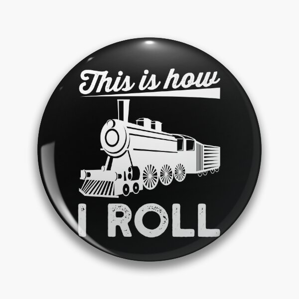 Item preview, Funny Train Driver Gift: This Is How I Roll Train Vintage - Locomotive Train Engineer Traveler designed and sold by Adexyl.