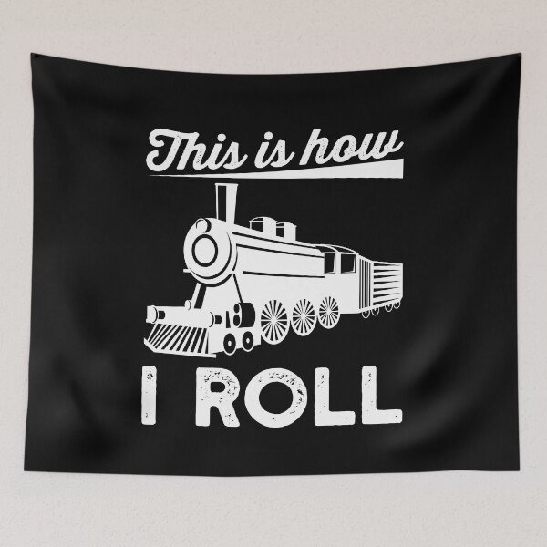 Item preview, Funny Train Driver Gift: This Is How I Roll Train Vintage - Locomotive Train Engineer Traveler designed and sold by Adexyl.