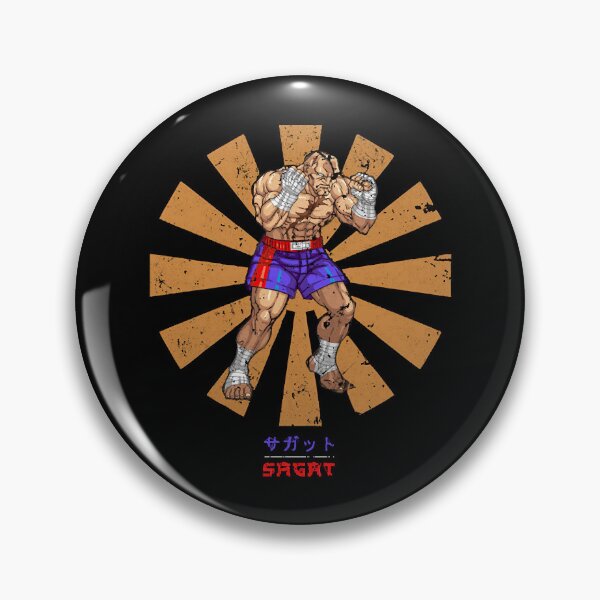 Item preview,  Sagat Retro Japanese Street Fighter designed and sold by Phonomua731.