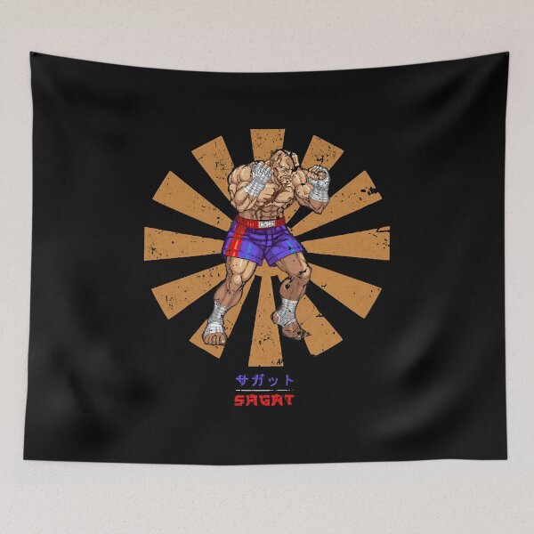Item preview,  Sagat Retro Japanese Street Fighter designed and sold by Phonomua731.