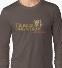 Tiki Room - Wo die Vögel Worte singen Langarmshirt