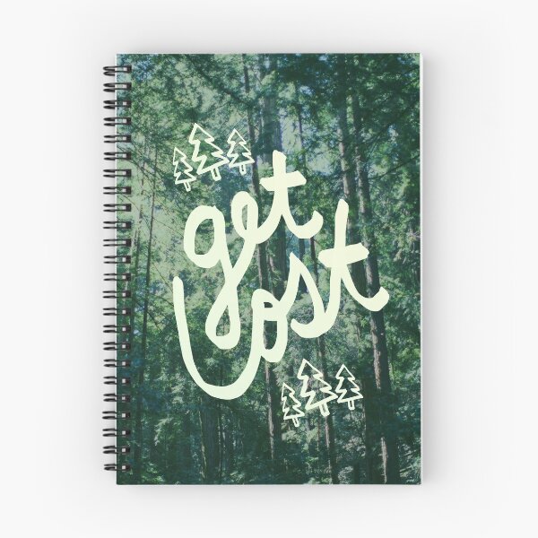 Item preview, Get Lost x Muir Woods designed and sold by Leah Flores.