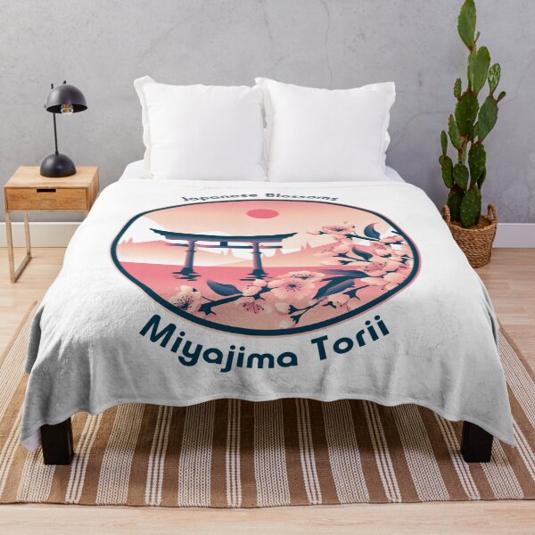 Item preview, Cherry Blossoms at Miyajima Torii designed and sold by I'm Redz.