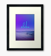 Aloha Framed Print