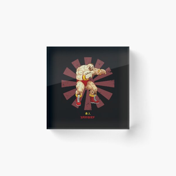 Item preview, Zangief Retro Japanese Street Fighter  designed and sold by Phonomua731.