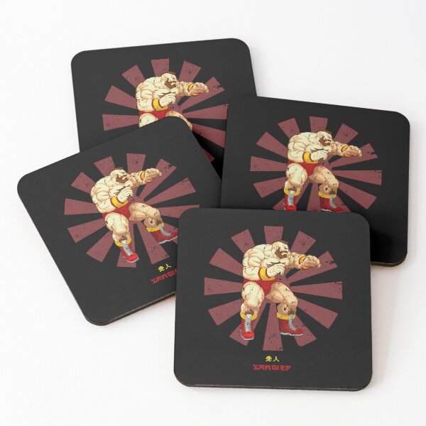 Item preview, Zangief Retro Japanese Street Fighter  designed and sold by Phonomua731.