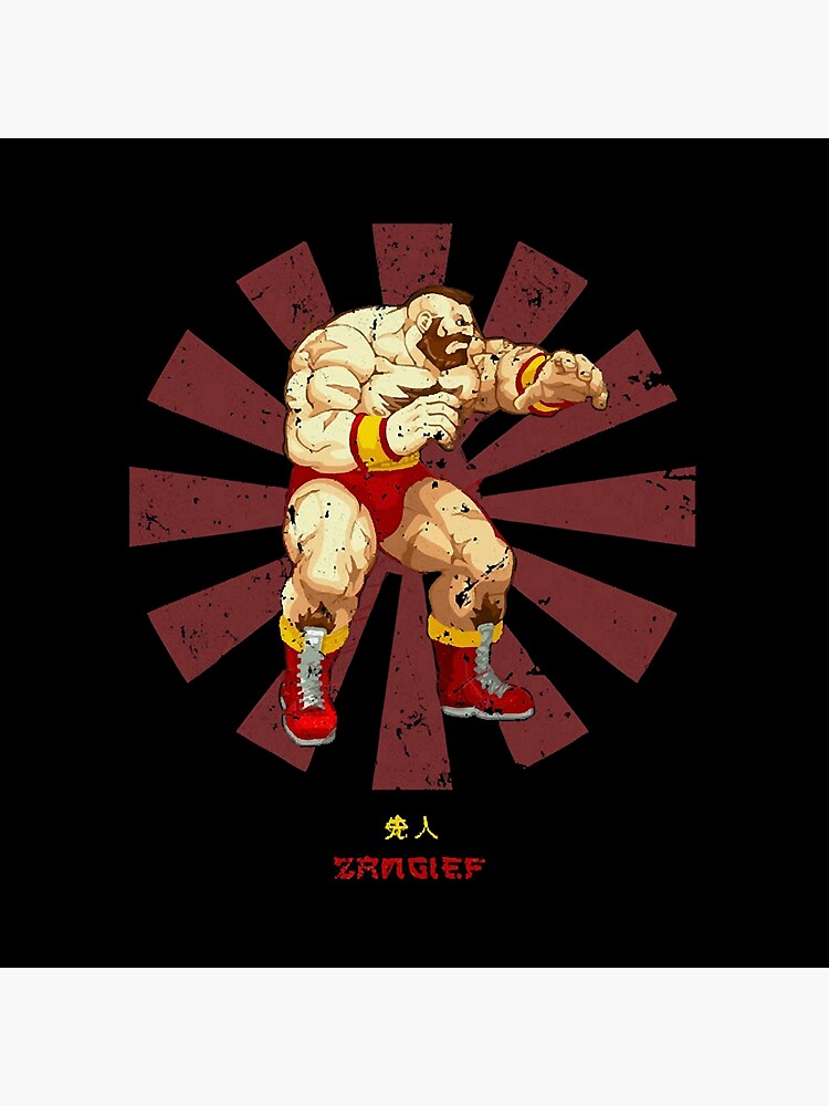 Zangief from Street Fighter Art
