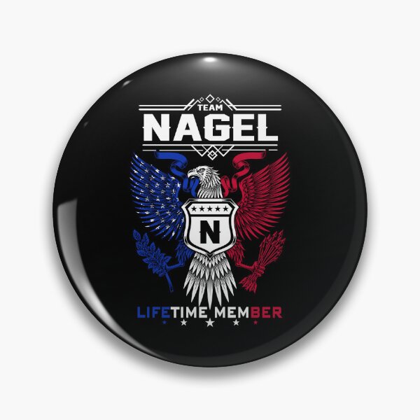 Item preview, Nagel Name T Shirt - Nagel Eagle Lifetime Member Gift Item Tee designed and sold by braedowen3.