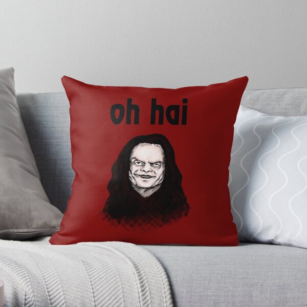 "Oh Hai" Throw Pillow