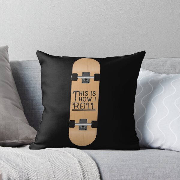 Item preview, Funny Skateboarder Gift: This Is How I Roll Skateboard Retro Vintage - Skater Skateboarding Lover designed and sold by Adexyl.