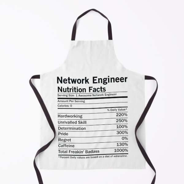 Item preview, Network Engineer Nutrition Facts designed and sold by woodesigner.