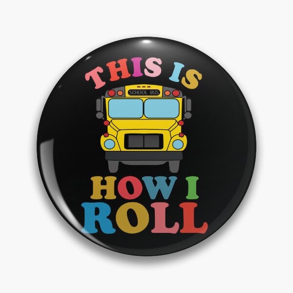 Item preview, Funny School Bus Driver Gift: This Is How I Roll Bus Driver Retro Vintage - School Bus Lover designed and sold by Adexyl.