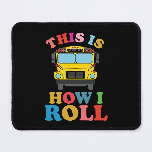 Item preview, Funny School Bus Driver Gift: This Is How I Roll Bus Driver Retro Vintage - School Bus Lover designed and sold by Adexyl.