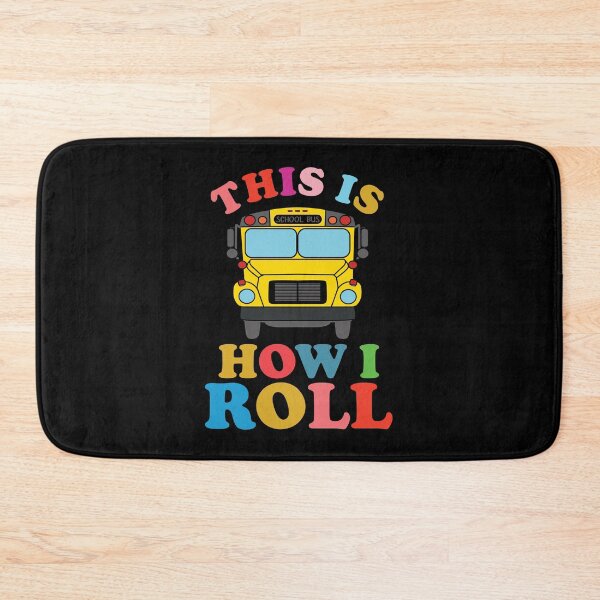 Item preview, Funny School Bus Driver Gift: This Is How I Roll Bus Driver Retro Vintage - School Bus Lover designed and sold by Adexyl.