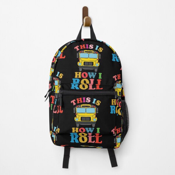 Item preview, Funny School Bus Driver Gift: This Is How I Roll Bus Driver Retro Vintage - School Bus Lover designed and sold by Adexyl.