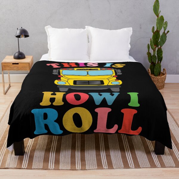 Item preview, Funny School Bus Driver Gift: This Is How I Roll Bus Driver Retro Vintage - School Bus Lover designed and sold by Adexyl.