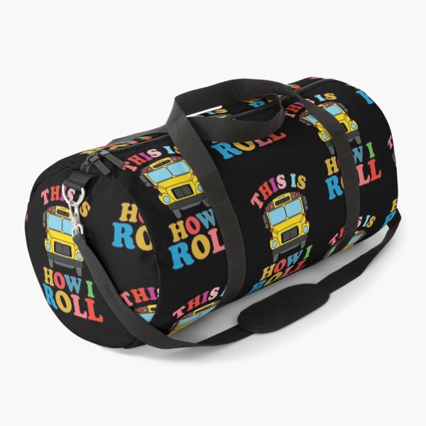 Item preview, Funny School Bus Driver Gift: This Is How I Roll Bus Driver Retro Vintage - School Bus Lover designed and sold by Adexyl.
