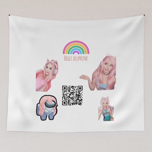 Item preview, Belle Delphine sticker pack  designed and sold by bestizeyy.