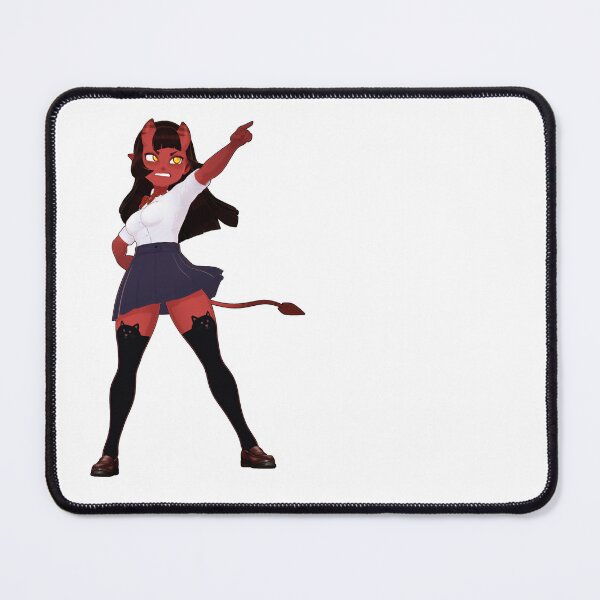 Item preview, meru the succubus sticker designed and sold by purelineart.
