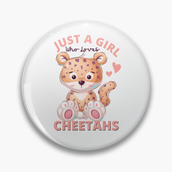 Item preview, Just A Girl Who Loves Cheetahs designed and sold by GeeHanz.
