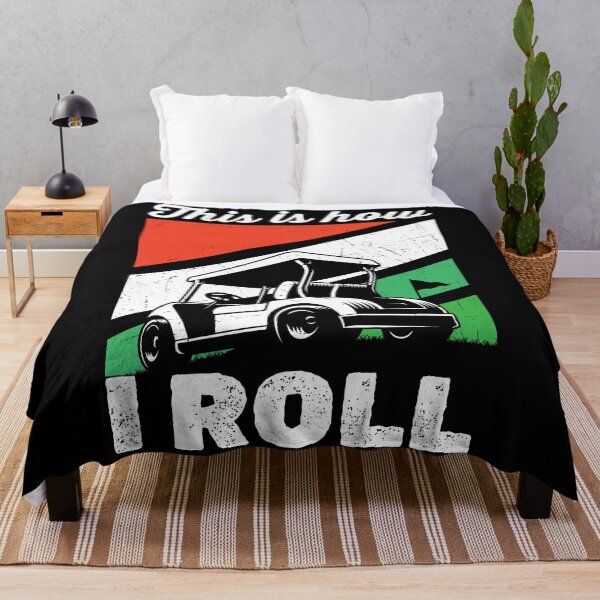 Item preview, Funny Golfer Gift: This Is How I Roll Golf Cart Retro Vintage - Golfing Golf Lover designed and sold by Adexyl.