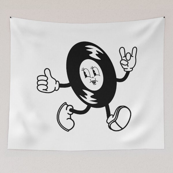 Item preview, Retro Vinyl Cartoon Character designed and sold by iconikit.